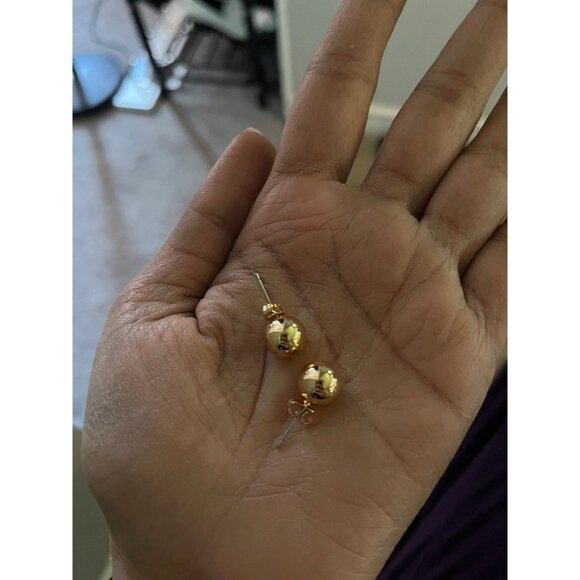 Long necklace gold set fringe bold chain bib tassel & earring statement - Picture 7 of 10